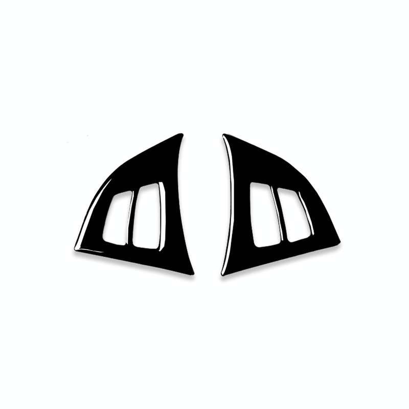 Car Steering Wheel Buttons Decorative Sticker for BMW E70 X5 2008-2013, Left and Right Drive Univ...