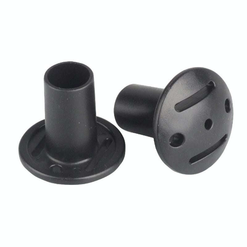 2 PCS Anti-puncture Plug Cap Alpenstock Support Bar Protective Case Anti-burst Tent Pole Plastic ...