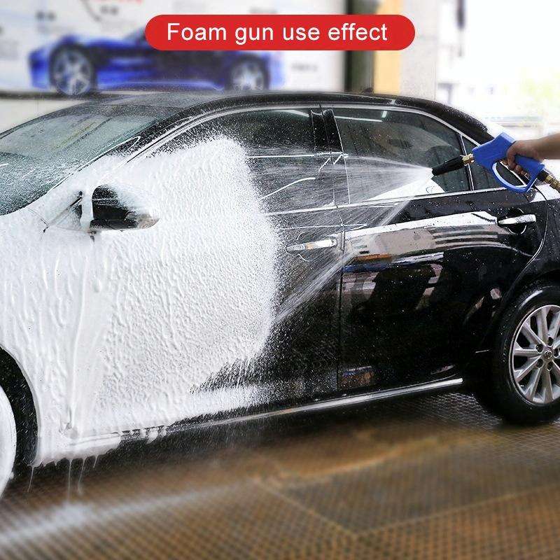 High Pressure Long Fixed Foam Gun for Self-service Car Washing Machine, Outer Wire: 18 x 1.5
