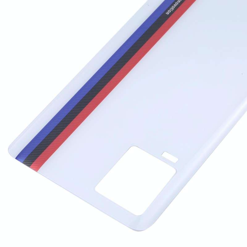 For vivo iQOO 7 V2049A I2009 Glass Battery Back Cover (White)