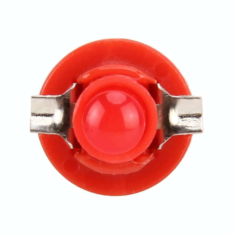 10 PCS 0.4W B8.5 Wedge Instrument Panel COB LED Light Dashboard Gauge Cluster Indicator Lamp Bulb...