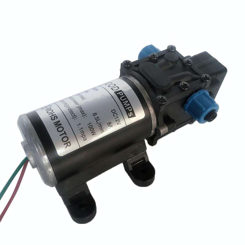 DC48V 100W Reflux Double Thread Positive Pump Diaphragm 8L Atomizing Spray Water Pump for Car Was...