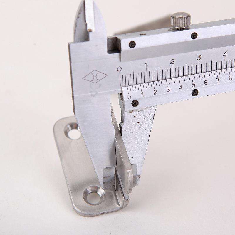Small Left Open Stainless Steel Sliding Door Latch No Punch Latch Door Bolt Catch With Screw