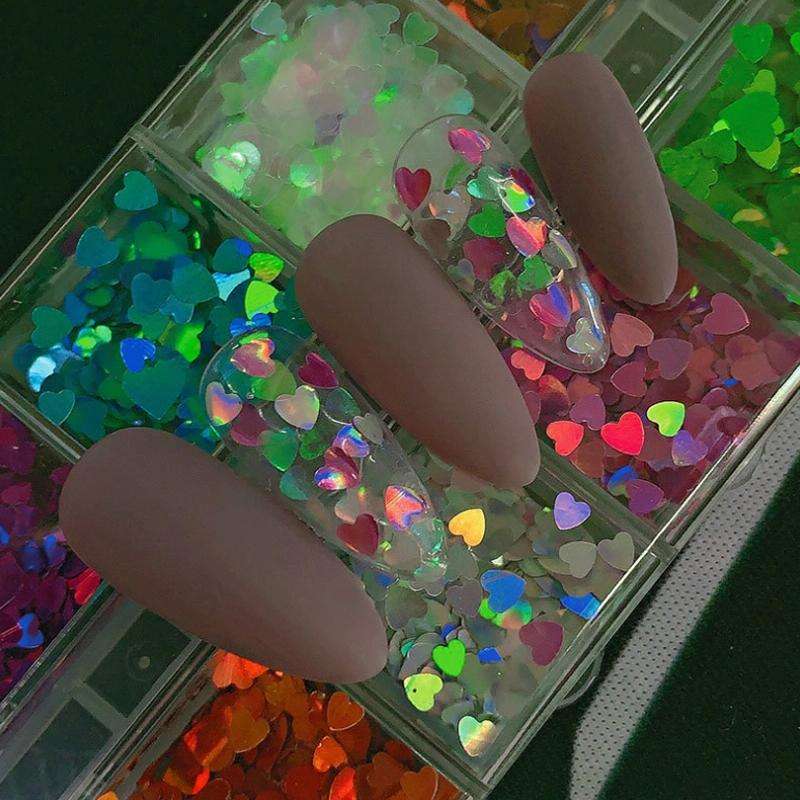 2 PCS Nail Art Butterfly Laser Symphony Sequins, Specification:29