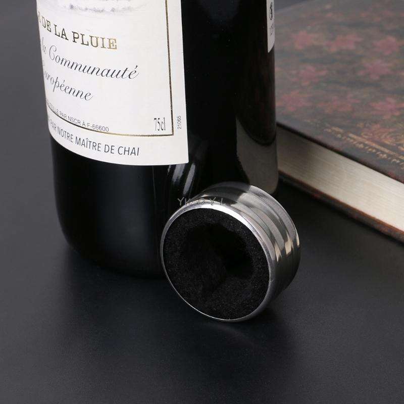 5 PCS Stainless Steel Red Wine Stop Ring