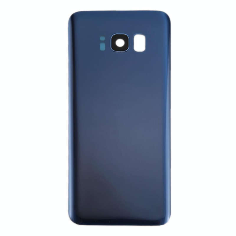 For Galaxy S8+ / G955 Battery Back Cover with Camera Lens Cover & Adhesive (Blue)