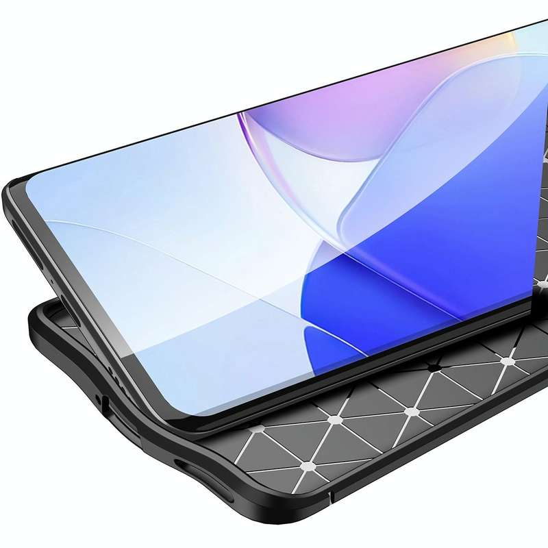 For Huawei nova 9 Litchi Texture TPU Shockproof Case(Blue)