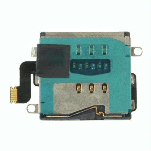 Original SIM Card Slot for New iPad 4G (iPad 3 4G)(Black)