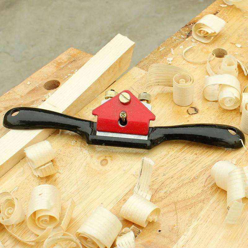 MYTEC 9 Inch Adjustable Hand Push Home Woodworking Hand Planer