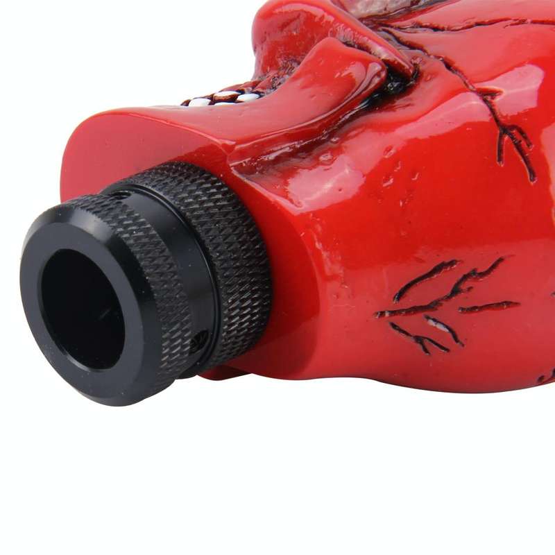 Universal Skull Head Shape ABS Manual or Automatic Gear Shift Knob with Three Rubber Covers Fit f...