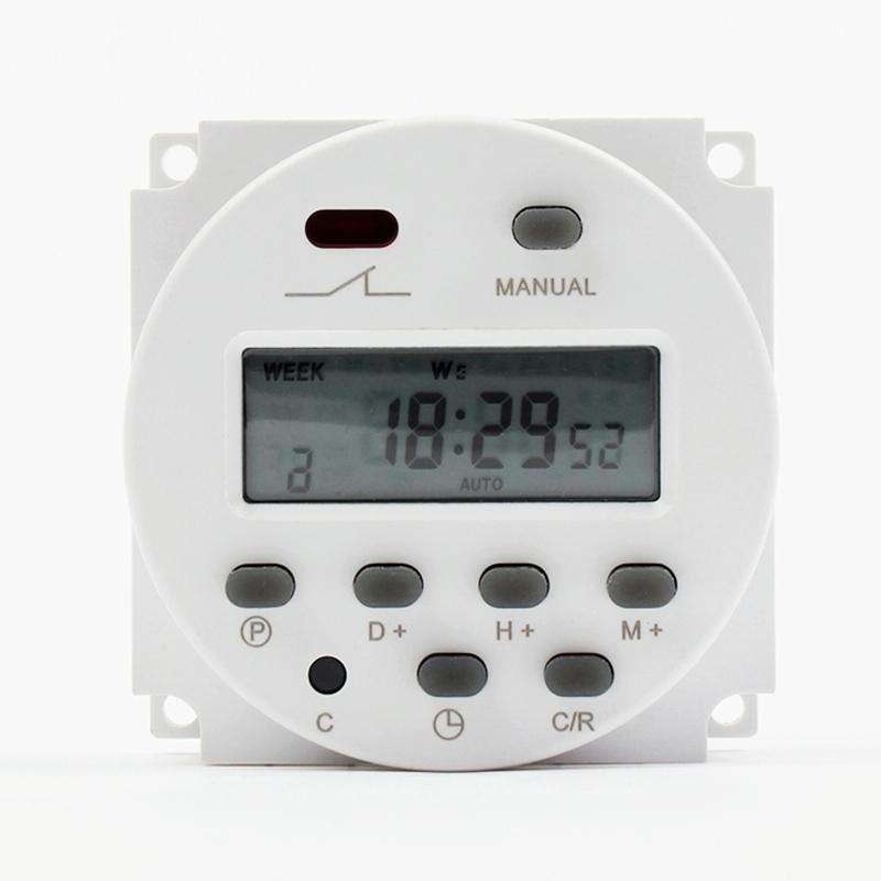 CN101A DC24V Microcomputer Time Switch Digital LCD Power Timer