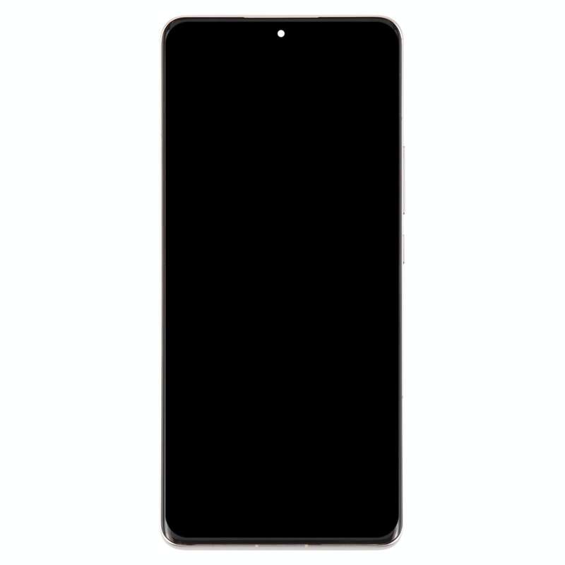 For Xiaomi 12 Pro / 12S Pro AMOLED Original LCD Screen Digitizer Full Assembly with Frame (Gold)