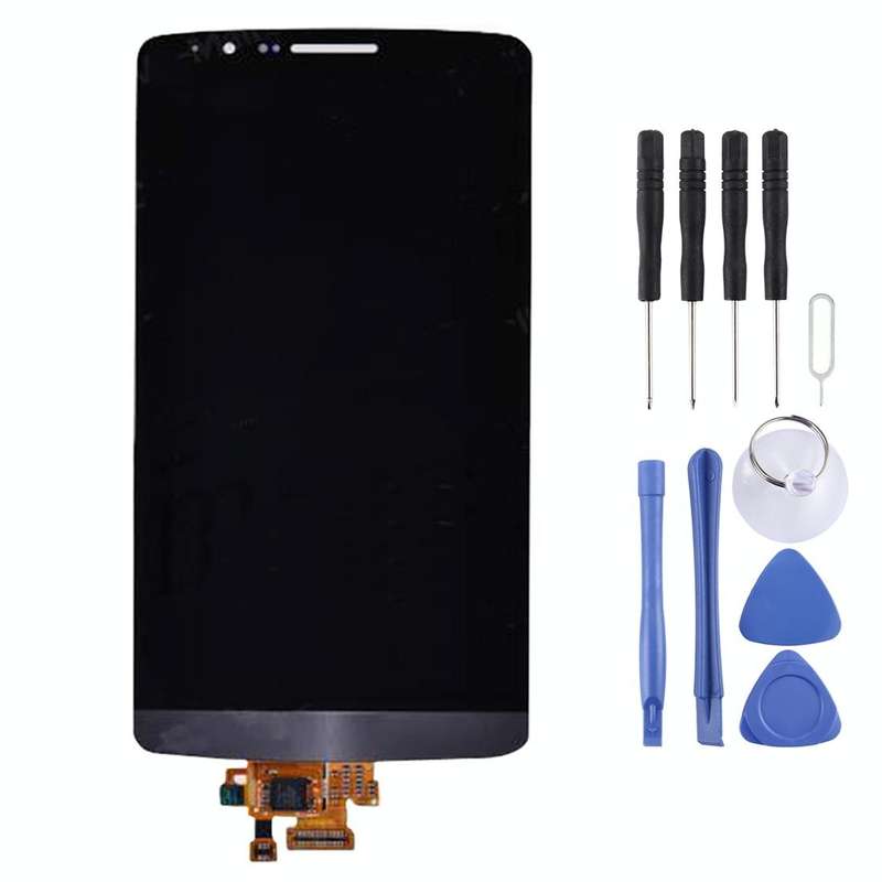 Original LCD Screen and Digitizer Full Assembly for LG G3 / D850 / D851 / D855(Black)