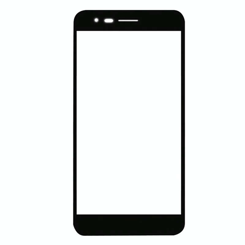 Front Screen Outer Glass Lens for LG K4 2017 / M160 (Black)