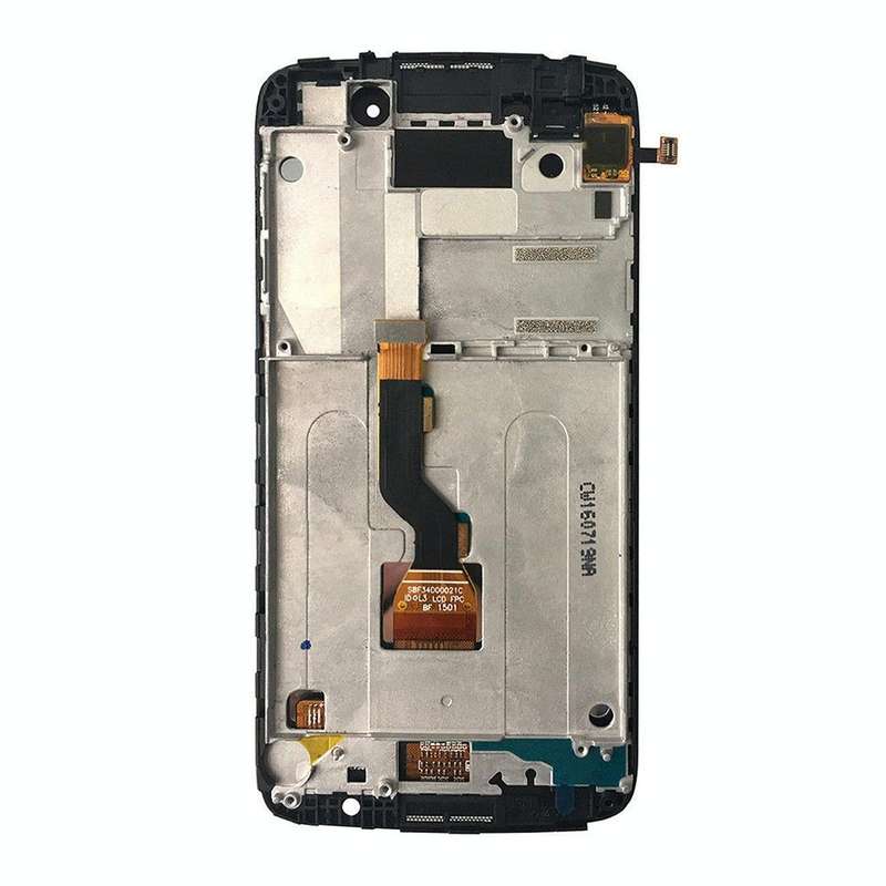OEM LCD Screen for Alcatel One Touch Idol 3 4.7 LTE / 6039 Digitizer Full Assembly with Frame(Black)