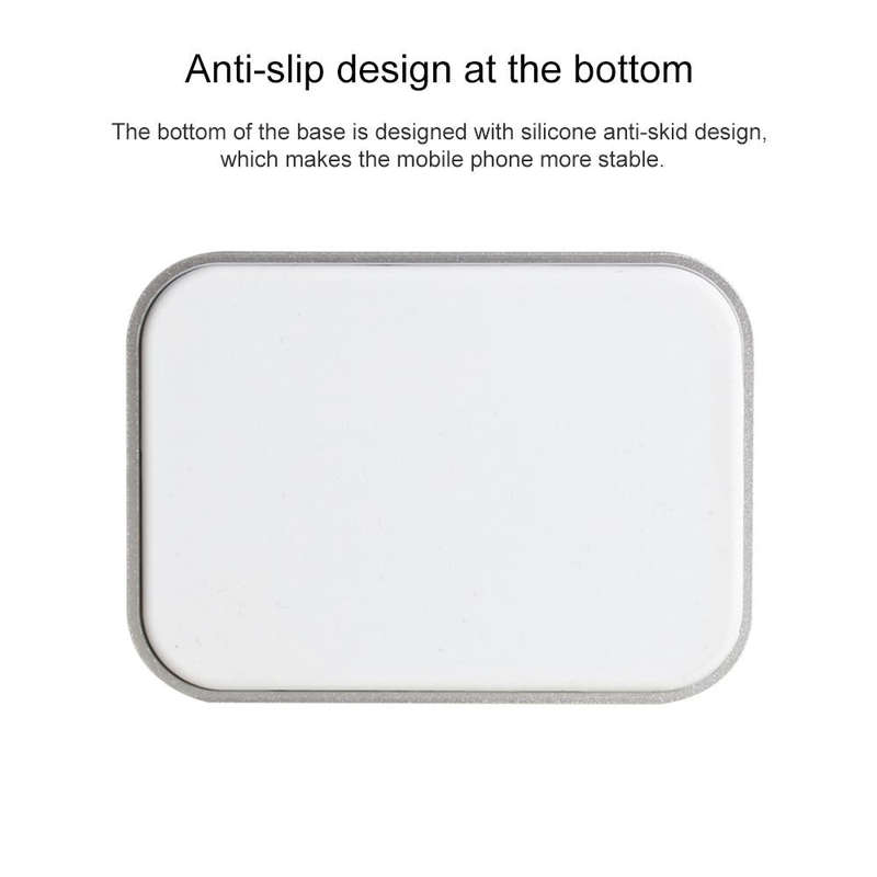 USB-C / Type-C Aluminum Alloy Desktop Station Dock Charger(Grey)
