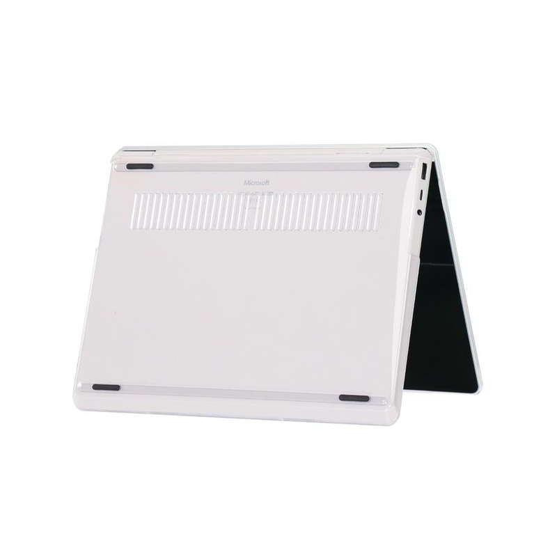 For Microsoft 12.4 inch Laptop Crystal Anti-drop Protective Case(White)