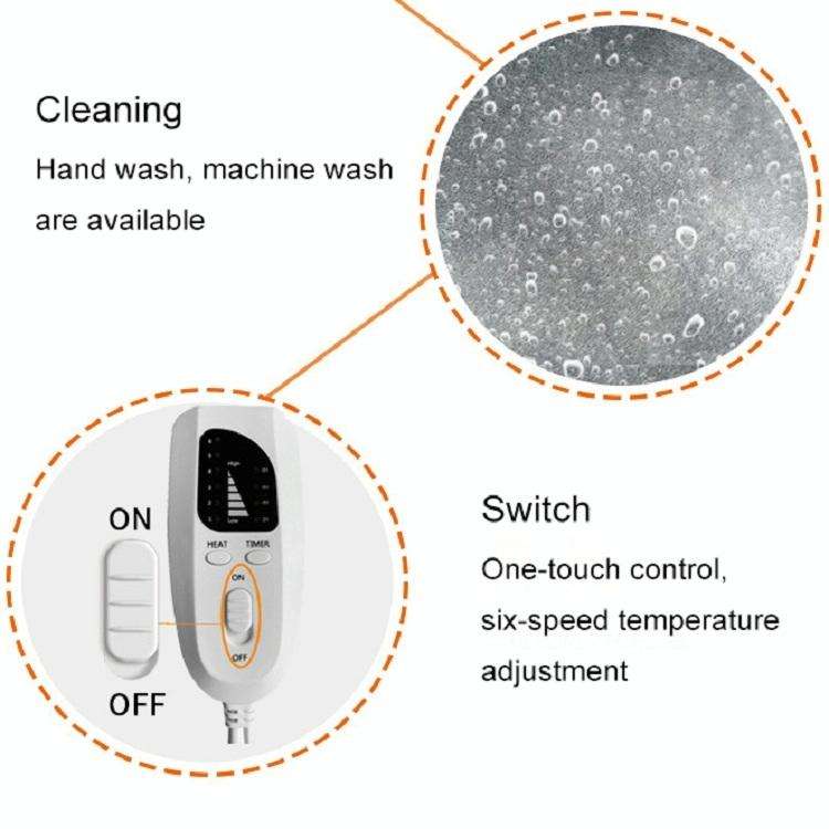 Plug-in High-top Electric Foot Warmer Heated Foot Warmer Boots UK Plug 240V(Dark Gray)