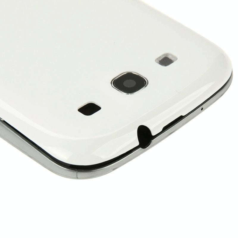 For Galaxy SIII LTE / i9305 Full Housing Faceplate Cover  (White)