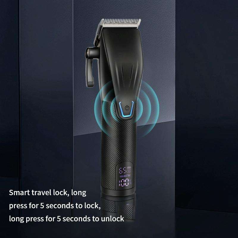 Men Electric Haircutting Tools Set Sculpting Electric Clipper(Gold)