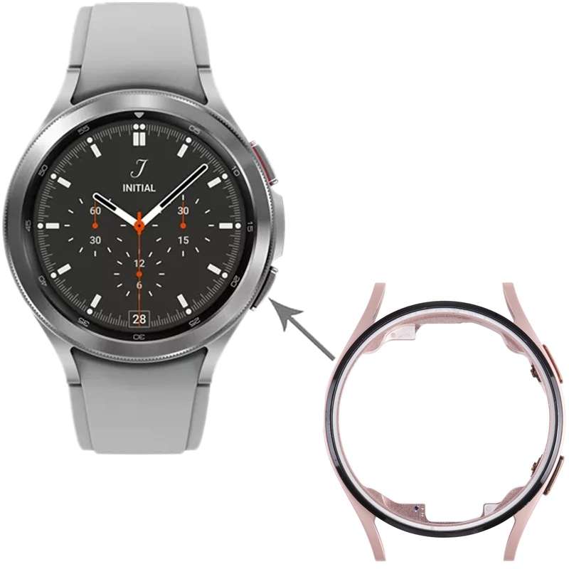 Original LCD Screen Frame Bezel Plate For Samsung Galaxy Watch4 40mm SM-R860 R865(Gold)