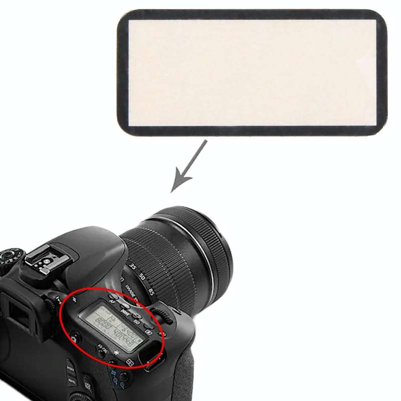 For Canon EOS 60D Top Cover Shoulder LCD Outer Lens
