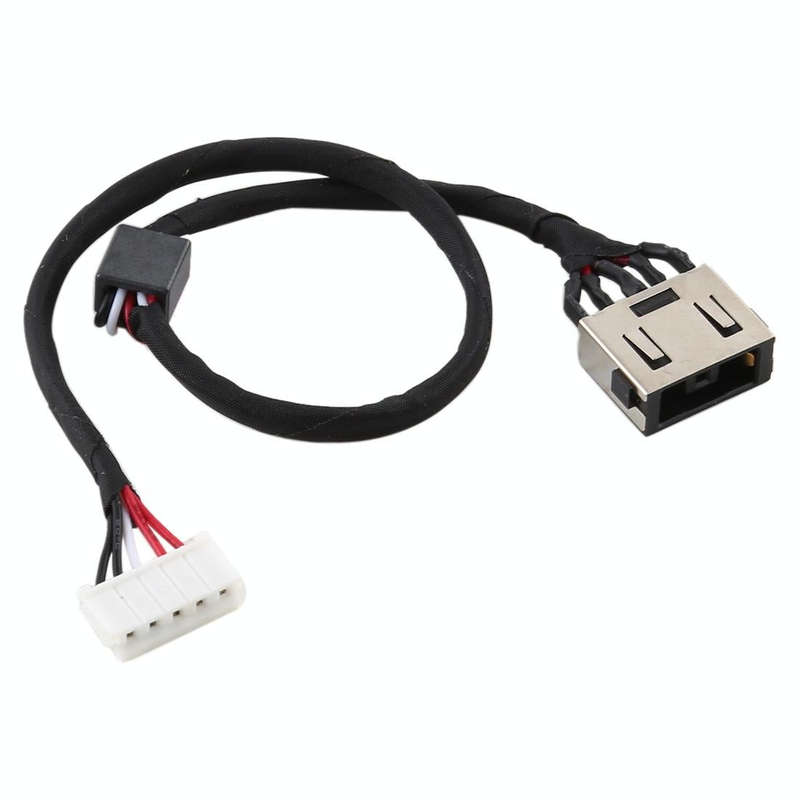 Power Jack Connector With Flex Cable for Lenovo Thinkpad Y520 R720 R720-15IKB R720-15IKBN Y520-15...