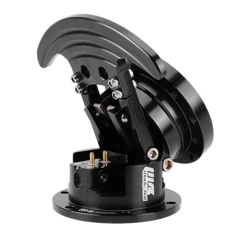 Car Tilt Racing Steering Wheel Quick Release Hub Kit Adapter Body Removable Snap Off Boss Kit(Black)