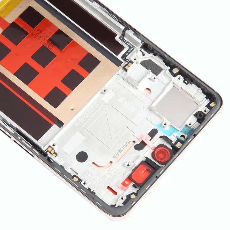 Original LCD Screen For OPPO Reno9 Pro Digitizer Full Assembly with Frame (Gold)