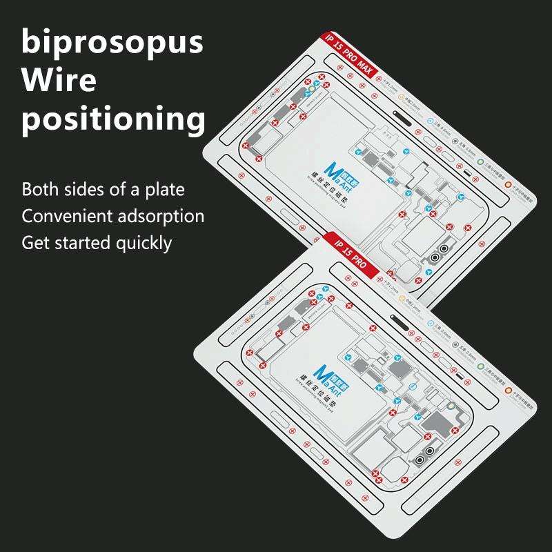 For iPhone 13 MaAnt Double-sided Screw Positioning Flexible Soft Magnetic Pad