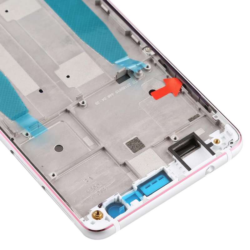 Front Housing LCD Frame Bezel Plate for Nokia 3.1 TA-1049 TA-1057 TA-1063 TA-1070 (White)