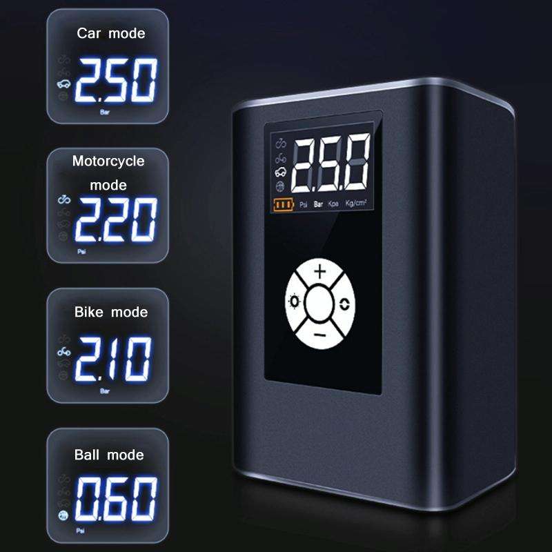 JM-8804 Car High-Pressure High-Power Tire Air Pump(Wired Version)