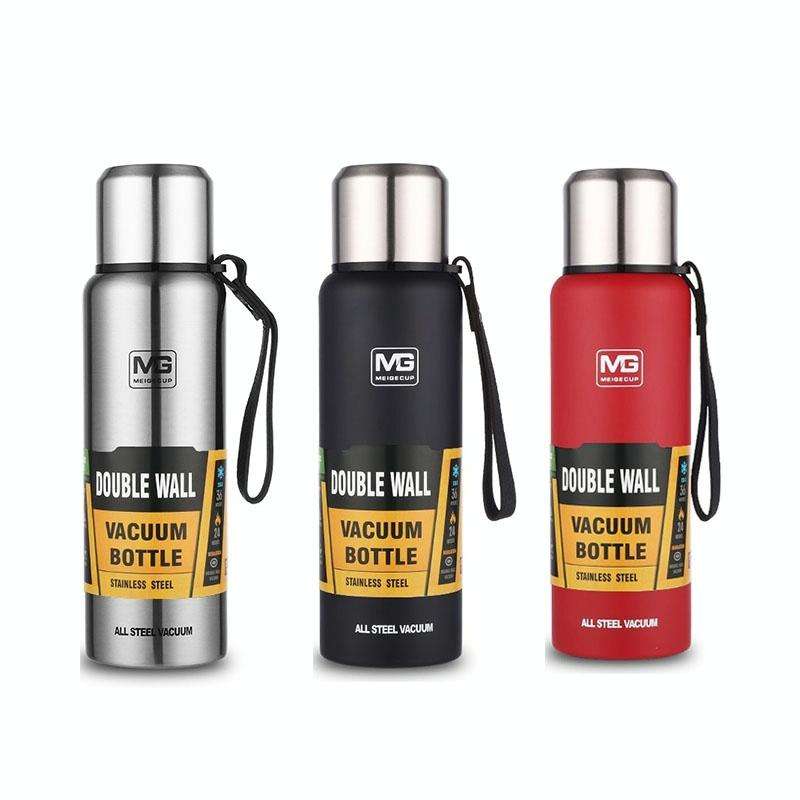 Outdoor Thermos Portable Large Capacity Insulated Cup, Capacity:500ml(Silver)