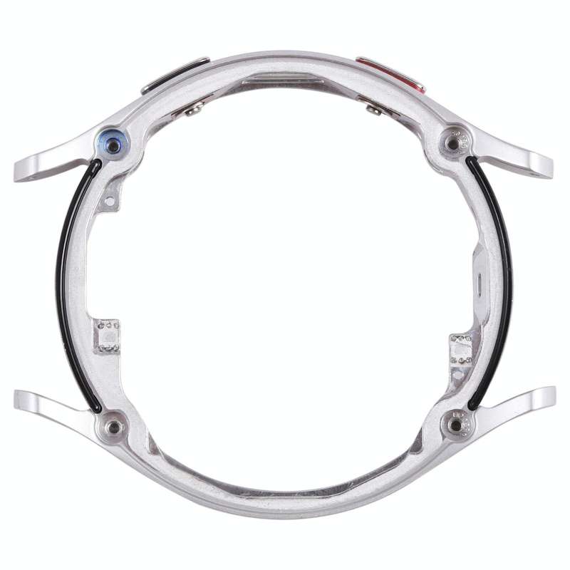 Original LCD Screen Frame Bezel Plate For Samsung Galaxy Watch4 44mm SM-R870 R875(Silver)