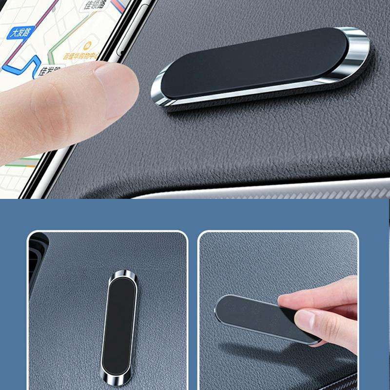 2 PCS Multifunctional Car Phone Holder Magnetic Suction Instrument Panel Navigation Suction Cup H...
