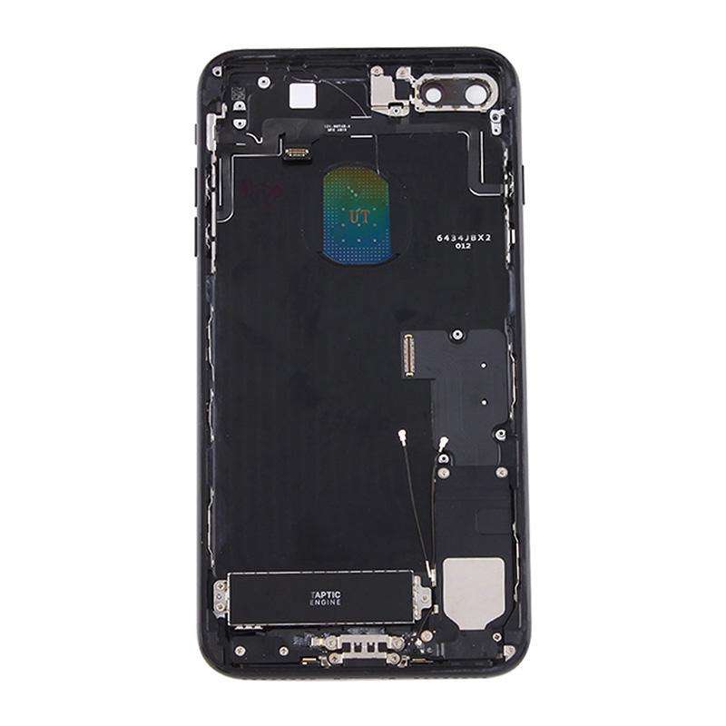 Battery Back Cover Assembly with Card Tray for iPhone 7 Plus (Jet Black)