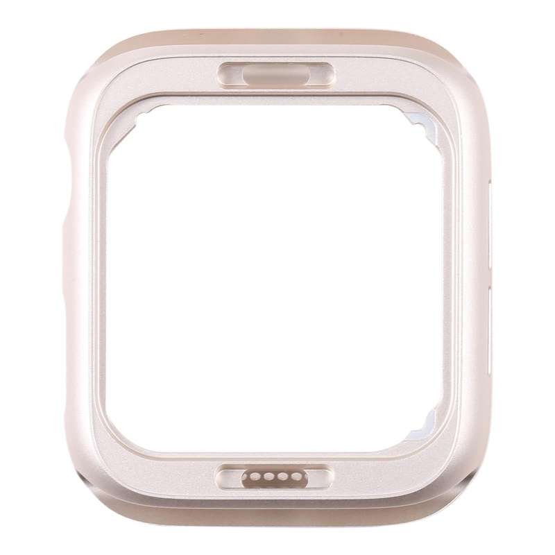 For Apple Watch Series SE 2022 44mm Aluminum Alloy Middle Frame Bezel Plate(Gold)