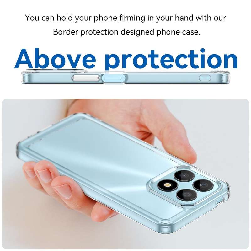 For Honor X8a Candy Series TPU Phone Case(Transparent)