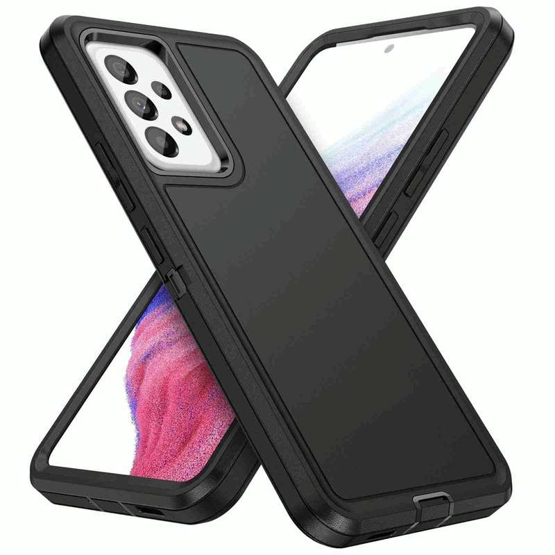For Samsung Galaxy A53 Life Waterproof Rugged Phone Case(Black)