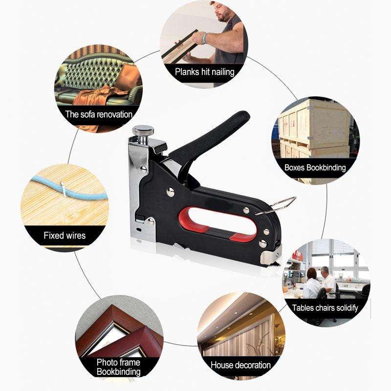 3 In 1 Manual Heavy-Duty Nailing Tool, Model: 11070 With Nails