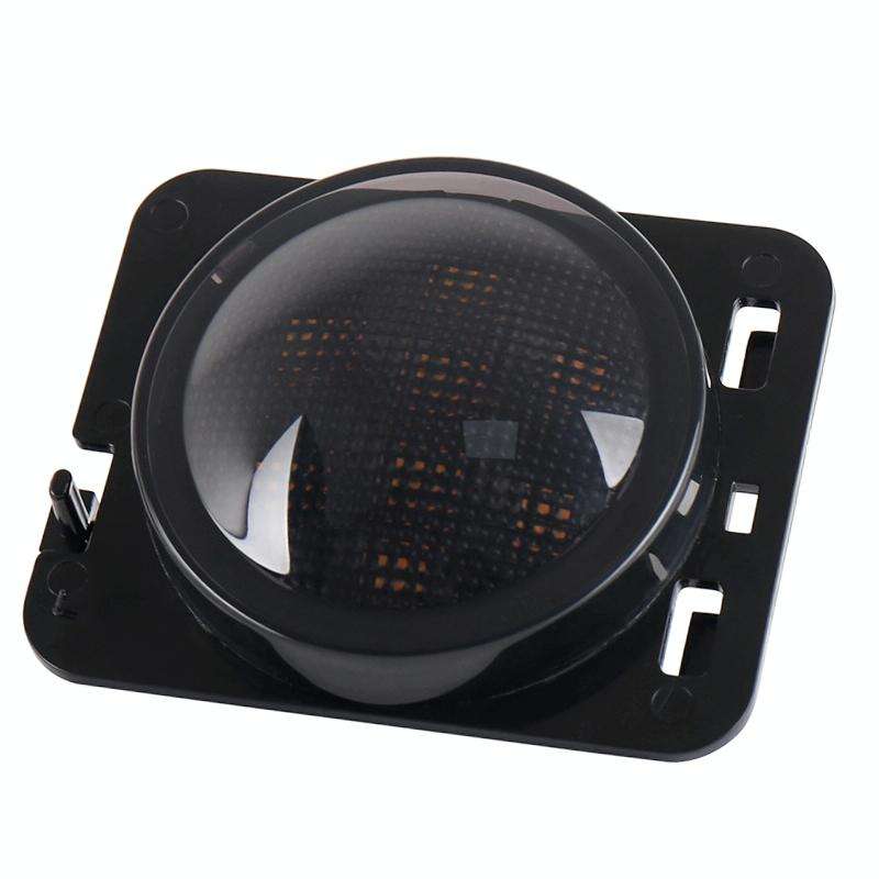 2 PCS 8W DC 12V Car SUV Refit LED Wheel Eyebrow Turn Signal for Jeep Wrangler JK 07-17, Specifica...