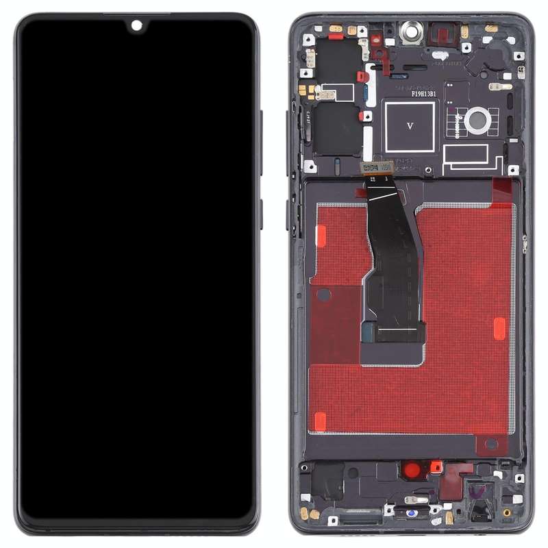Original OLED LCD Screen for Huawei P30 Digitizer Full Assembly With Frame(Black)