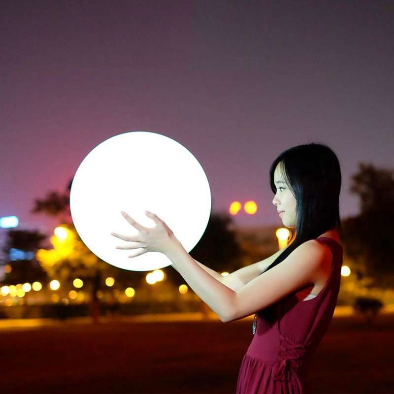 LED Remote Control Dimming Living Room Sofa Floor Lamp Creative Bedroom Bedside Decorative Light,...