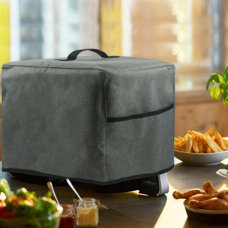 3-6L Small Appliance Air Fryer Dust Cover(Grey)