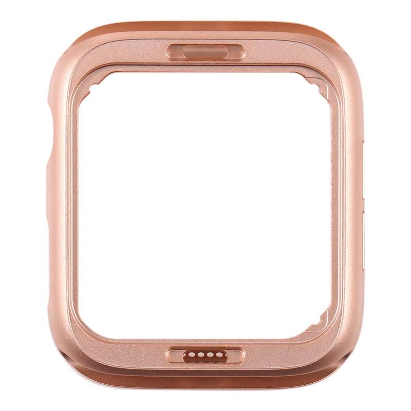 For Apple Watch Series SE 2022 44mm Aluminum Alloy Middle Frame Bezel Plate(Rose Gold)