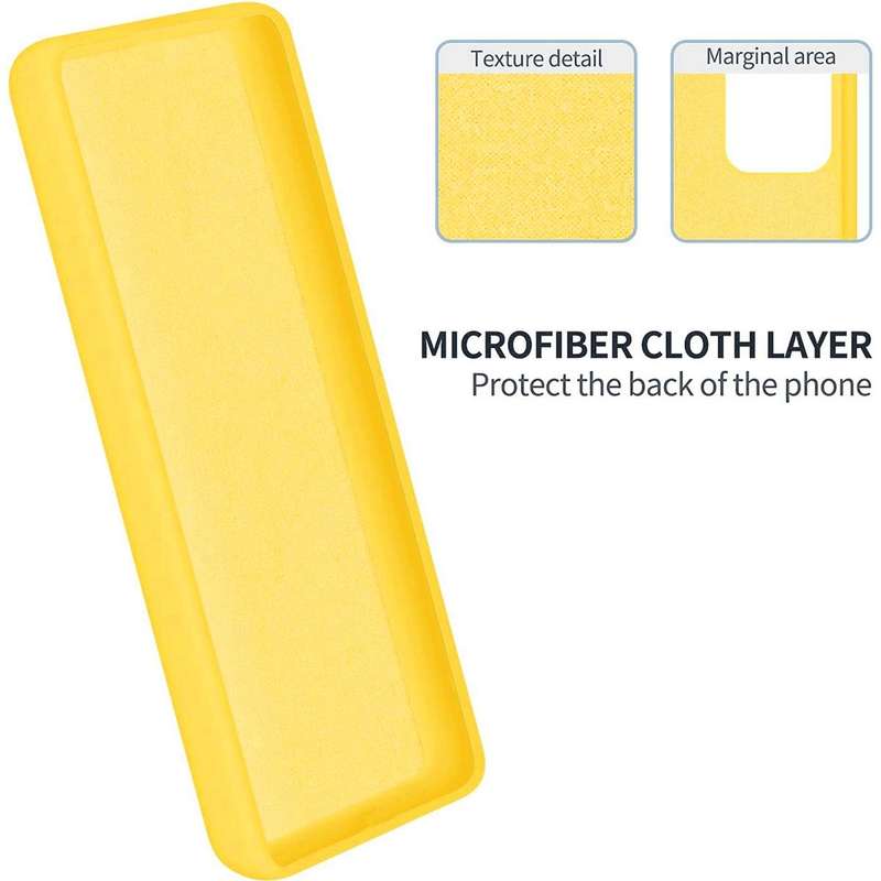 For Huawei Nova Y91 4G Solid Color Liquid Silicone Dropproof Full Coverage Protective Case(Yellow)