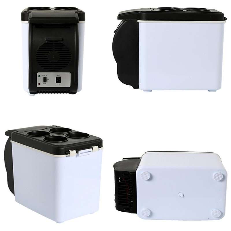 Car Auto 48W Portable Multi-Function Cooling and Warming 6L Low Noise Refrigerator for Car and Ho...