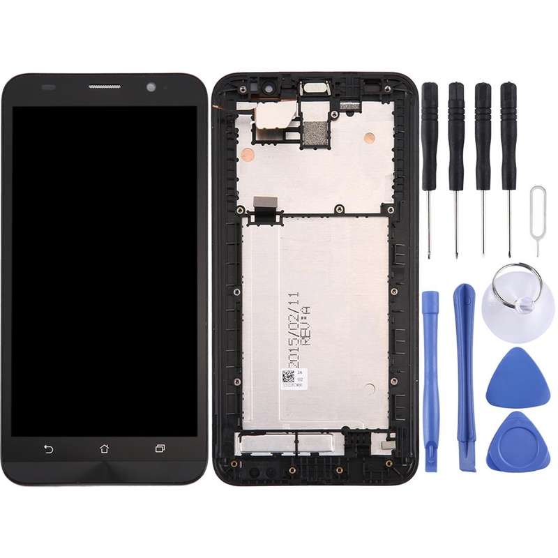 OEM LCD Screen for Asus ZenFone 2 / ZE550ML  Digitizer Full Assembly with FrameBlack)