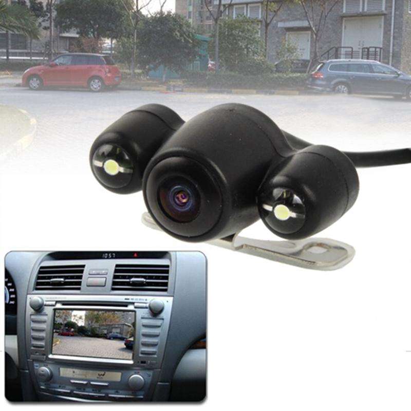 2.4G Wireless DVD Night Vision Car Rear View Backup Camera with 2 LED, Wide viewing angle: 120(WX...