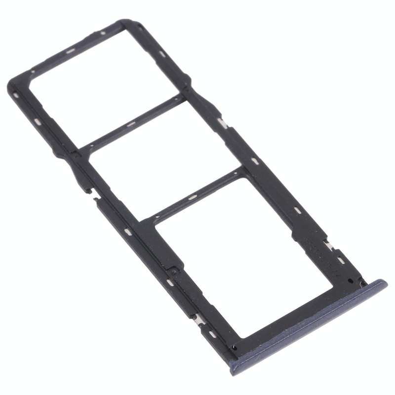For OPPO Realme C11 RMX2185  SIM Card Tray + SIM Card Tray + Micro SD Card Tray (Grey)